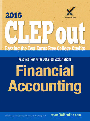 cover image of CLEP Financial Accounting